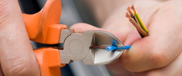 Wire Cutter Used by Electrical Contractor